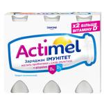Продукт кисломолочний Actimel солодкий 1,5% 100г х 6шт