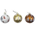 Actuel Christmas Trees Plastic Christmas Tree Ball 8cm in assortment