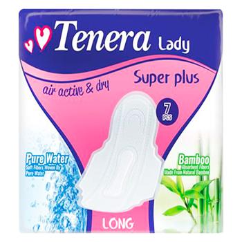 Прокладки гигиенические Tenera Lady Long 7шт