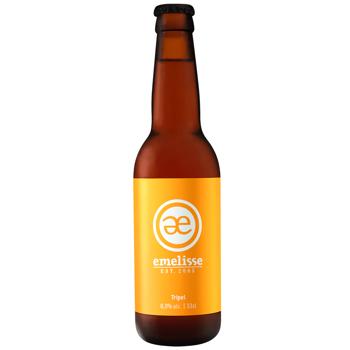 Пиво Emelisse Tripel светлое нефильтрованное 8% 0,33л - купить, цены на WINETIME - фото 1