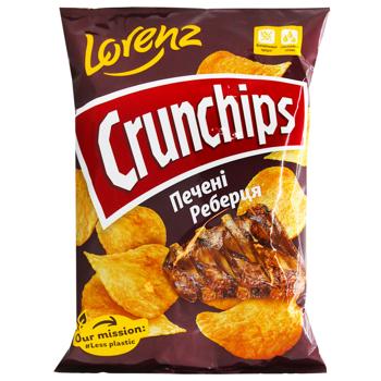 Lorenz Crunchips Pork Ribs Chips 110g
