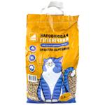 Наповнювач гігієнічний Секретні Технології для котів деревний гранули 2,8кг