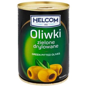 Оливки Helcom зелені без кісточки 0,3л