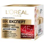 Крем для обличчя L'Oreal Paris Вік експерт 45+ денний 50мл