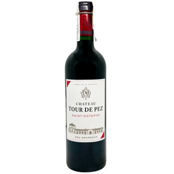 Chateau Tour De Pez Red Dry Wine 13.5% 0.75l - buy, prices for WINETIME - photo 1
