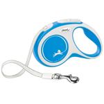 Flexi New Comfort Roulette Leash with Tape L Up to 60kg 5m Blue