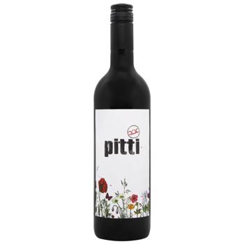 Вино Pittnauer Pitti червоне сухе 13% 0,75л