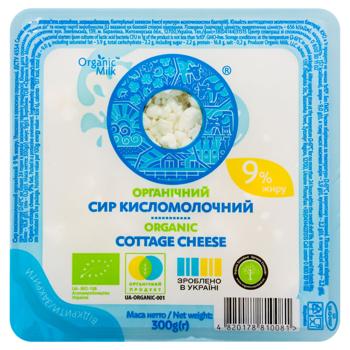 Сир кисломолочний Organic Milk 9% 300г - купити, ціни на - фото 2