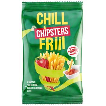 Chipsters Green Onion Chili Tomato + Sweet Sour Sauce 55g - buy, prices for METRO - photo 1