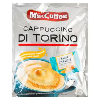 MacCoffee Di Torino Cappuccino Instant Coffee Drink with Salted Caramel 25g x 20pcs - buy, prices for METRO - photo 1