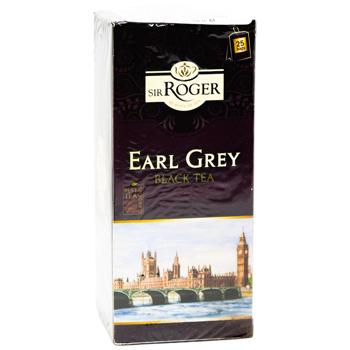 Чай чорний Sir Roger Ерл Грей 2г*25шт - купити, ціни на КОСМОС - фото 3