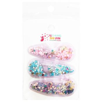 Hair Clips 3pcs 3205-2 - buy, prices for - photo 3