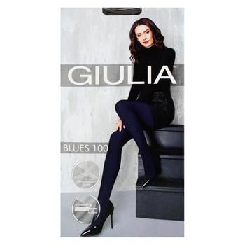 Колготки Giulia Blues 3D nero 100ден 4р - купити, ціни на МегаМаркет - фото 1