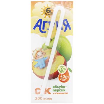 Ahunia Apple-Pear Juice From 6 Months 200ml - buy, prices for Supermarket "Kharkiv" - photo 2