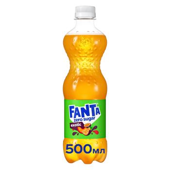 Напиток газированный Fanta Exotic Zero Sugar 0,5л