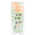 Ecofuture Christmas Set of Disposable Cups 250ml 6pcs