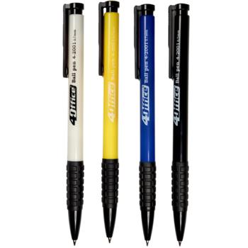 4Office Automatic Ballpoint Blue Pen in assortment - buy, prices for Auchan - photo 1