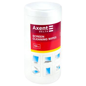 Axent Wet Napkins for Screen 100pcs - buy, prices for ULTRAMARKET - photo 1