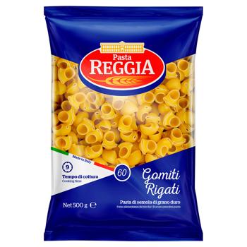 Макаронные изделия Pasta Reggia Gomiti Rigati №60 500г - купить, цены на ЕКО Маркет - фото 1