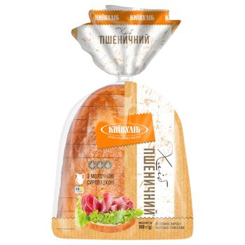 Kyivkhlib Sliced Half Wheat Bread 300g - buy, prices for COSMOS - photo 1