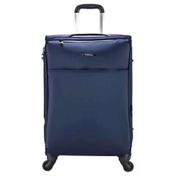 Lambertazzi Wum Blue Suitcase with 4 Wheels 78cm - buy, prices for METRO - photo 1