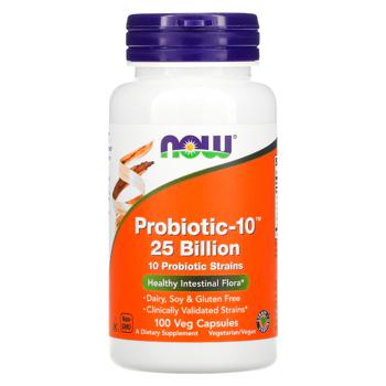 Now Foods Probiotic-10 Probiotic 25 Billion CFUs 100 capsules - buy, prices for Biotus - photo 1