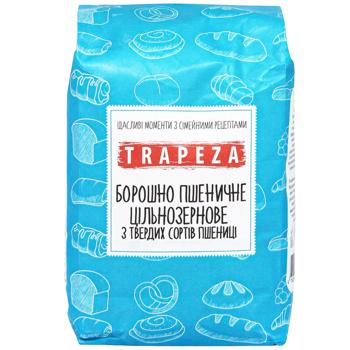 Trapeza Whole Grain Wheat Flour from Durum Wheat 1kg - buy, prices for COSMOS - photo 2