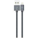 Кабель Intaleo MicroUSB Lightening серый 1м CBGNYM1