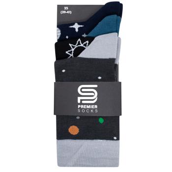 Premier Socks Space Classic Set of Men's Socks s.25 3 pairs - buy, prices for NOVUS - photo 1