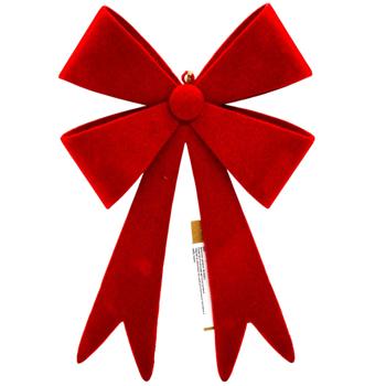 Подвеска Бант красный/зеленый 23,2х2,5х15см - купить, цены на - фото 2