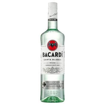 Bacardi Carta Blanca White Rum 40% 0.7l