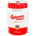 Пиво Budweiser Budvar світле 5% 5л