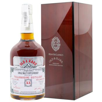 Виски Old & Rare Tullibardine 33 года 50% 0,7л - купить, цены на WINETIME - фото 3