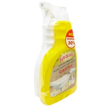 San Clean Cleaning Agent for Cleaning Tiles and Earthenware 750g + Green House Universal-2000 Cleaning Agent 500g - buy, prices for MegaMarket - photo 3
