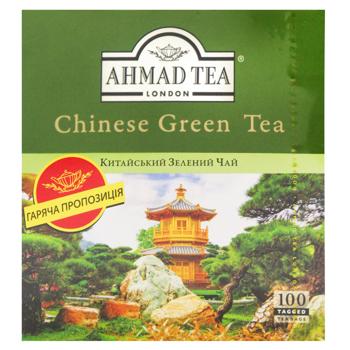 Чай зеленый Ahmad Tea Китайский 1,8г*100шт - купить, цены на Эпицентр FOOD - фото 2