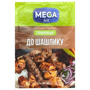 Mega Hit Seasoning for Shashlik 20g - buy, prices for Chudo Market - photo 1