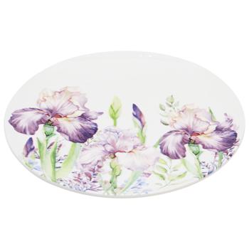 Тарелка Alba Ceramic Ирисы 26см - купить, цены на ULTRAMARKET - фото 2