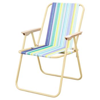 Zed Folding Chair Stripe in Assortment 52x48x76cm - buy, prices for EKO Market - photo 3