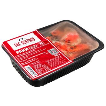 Раки целые C&C Seafood XL вареные в панцире замороженные 800г - купить, цены на WINETIME - фото 3