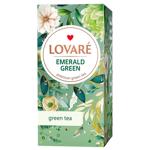 Чай зелений Lovare Emerald Green 1,5г*24шт