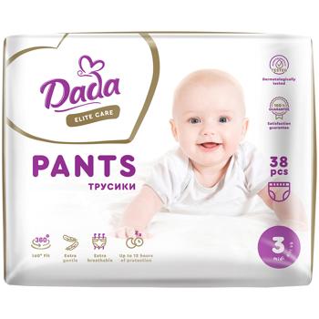 Трусики-підгузки Dada Elite Care 3 Midi 6–11кг 38шт