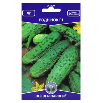 Семена Golden Garden Огурец Родничок F1 4г - купить, цены на Auchan - фото 1