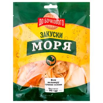 Do Bochkovoho Dried Salted Squid Fillet 90g - buy, prices for Auchan - photo 1