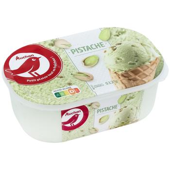 Auchan Pistachio Ice Cream 512g