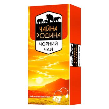 Чай черный Чайна Родина 1,5г*20шт