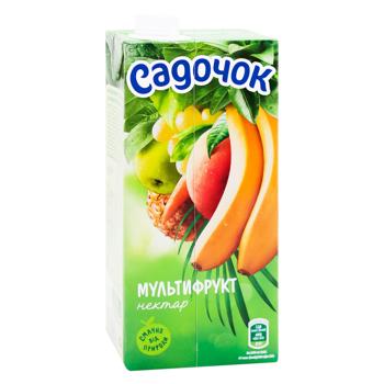 Нектар Садочок Мультифрукт Slim 0.95л - купити, ціни на - фото 1