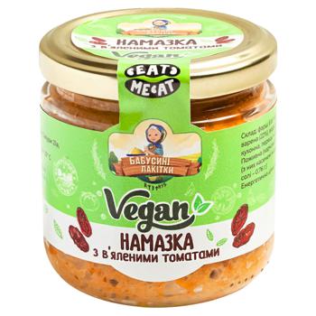 Babusyni Lakitky Vegan Spread with Sun-Dried Tomatoes 170g - buy, prices for Vostorg - photo 1