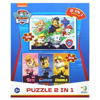 Пазл Dodo Paw Patrol Такі хороші цуценята 2в1 60 елементів - купити, ціни на NOVUS - фото 2