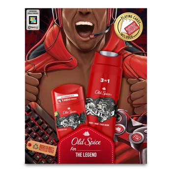 Набор подарочный Гель для душа Old Spice Wolfthorn 3в1 250мл + Дезодорант 50мл + Игральные карты - купить, цены на NOVUS - фото 6