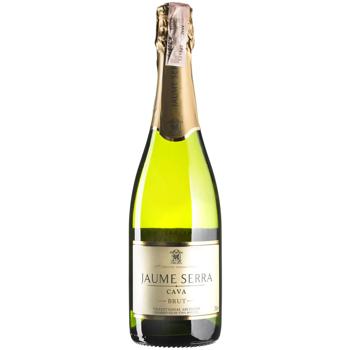 Вино ігристе Jaume Serra Cava Brut біле сухе 11,5% 0,75л - купити, ціни на Ідеал - фото 1